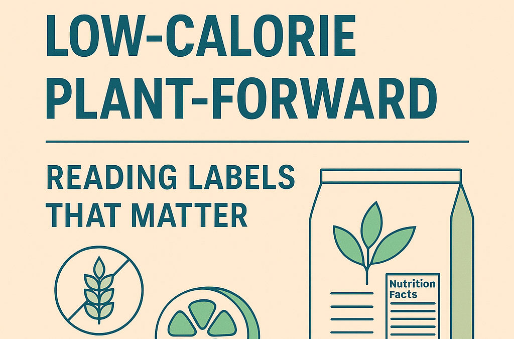 Gluten-Free, Low-Calorie, Plant-Forward: Reading Labels That Matter