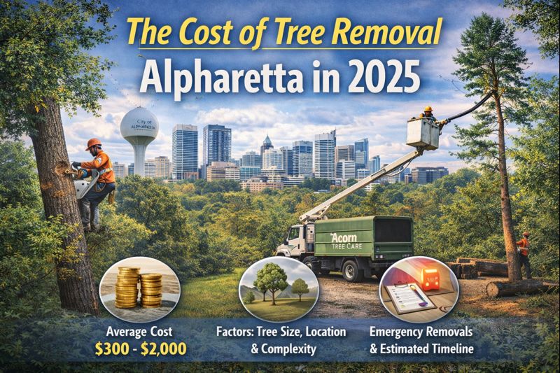 The Cost of Tree Removal Alpharetta in 2025