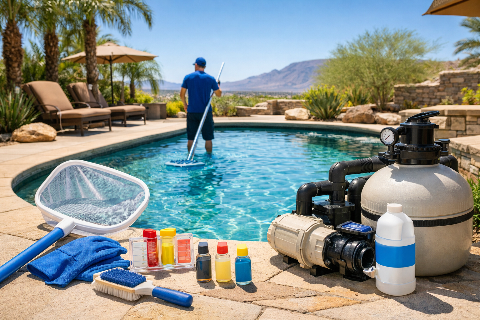 Guide to Working With Pool Service Las Vegas NV