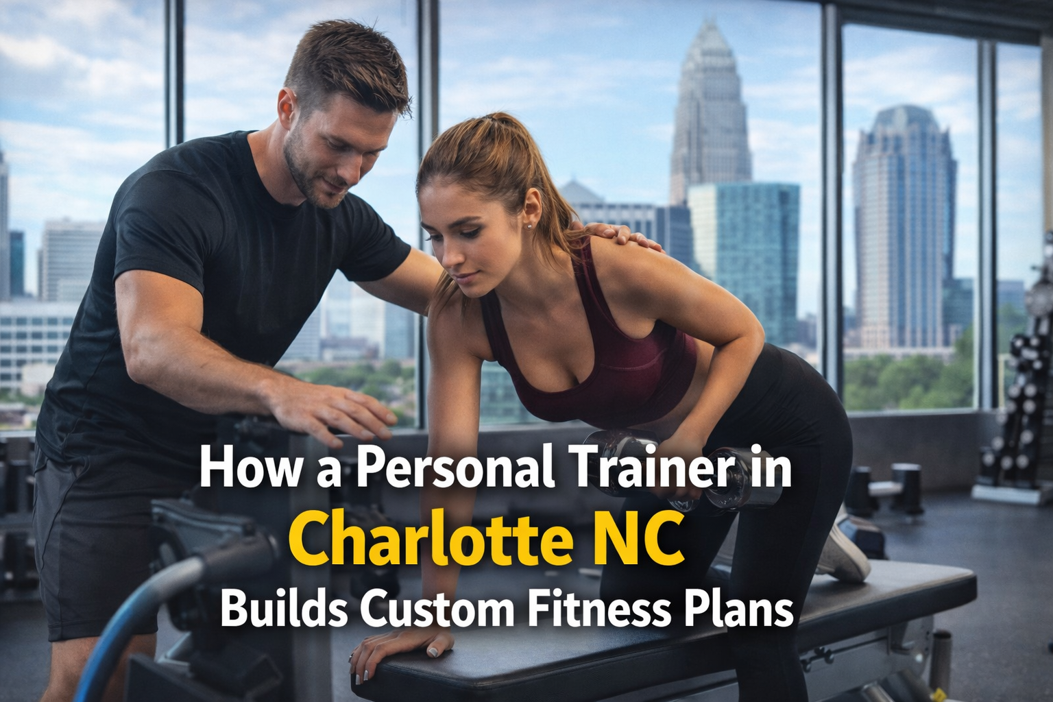 How a Personal Trainer in Charlotte NC Builds Custom Fitness Plans