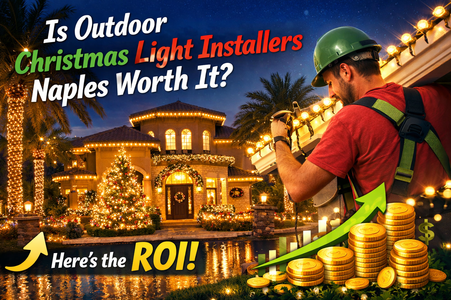 Is outdoor christmas light installers naples Worth It? Here’s the ROI