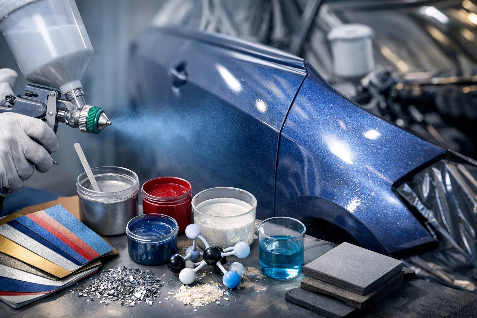 The Science Behind Base Coat Automotive Paint