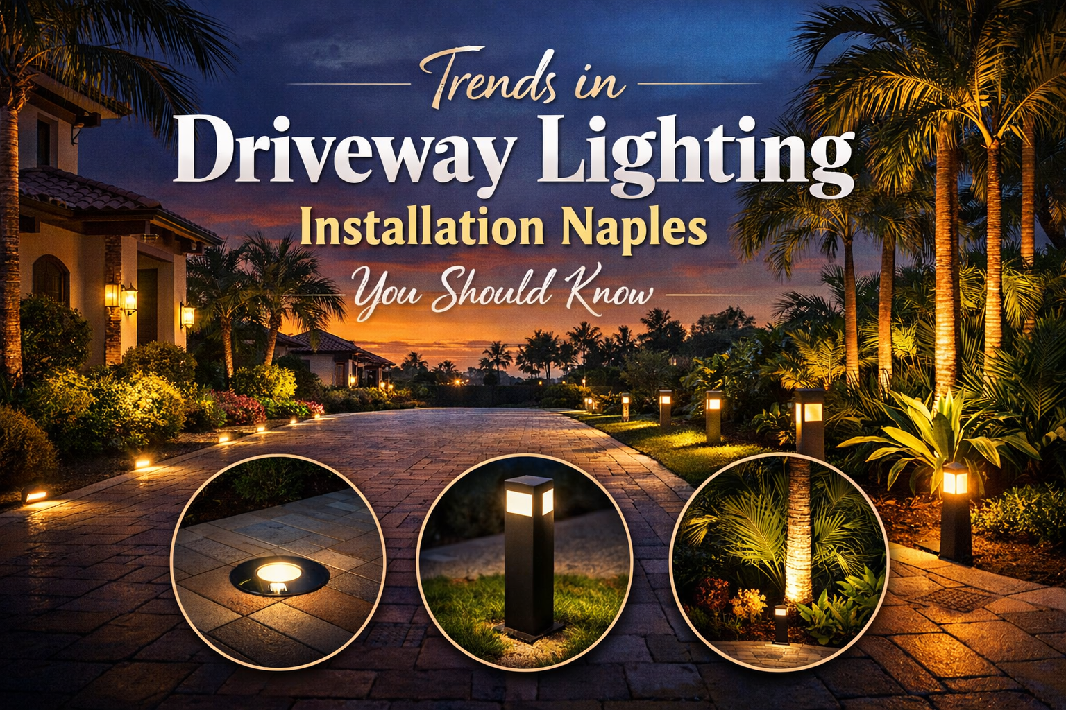 Trends in driveway lighting installation naples You Should Know