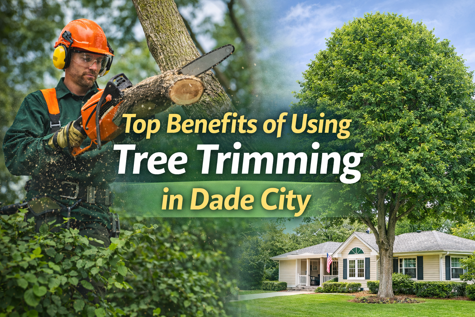 Top Benefits of Using Tree Trimming in Dade City