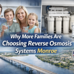 Smiling family and reverse osmosis system