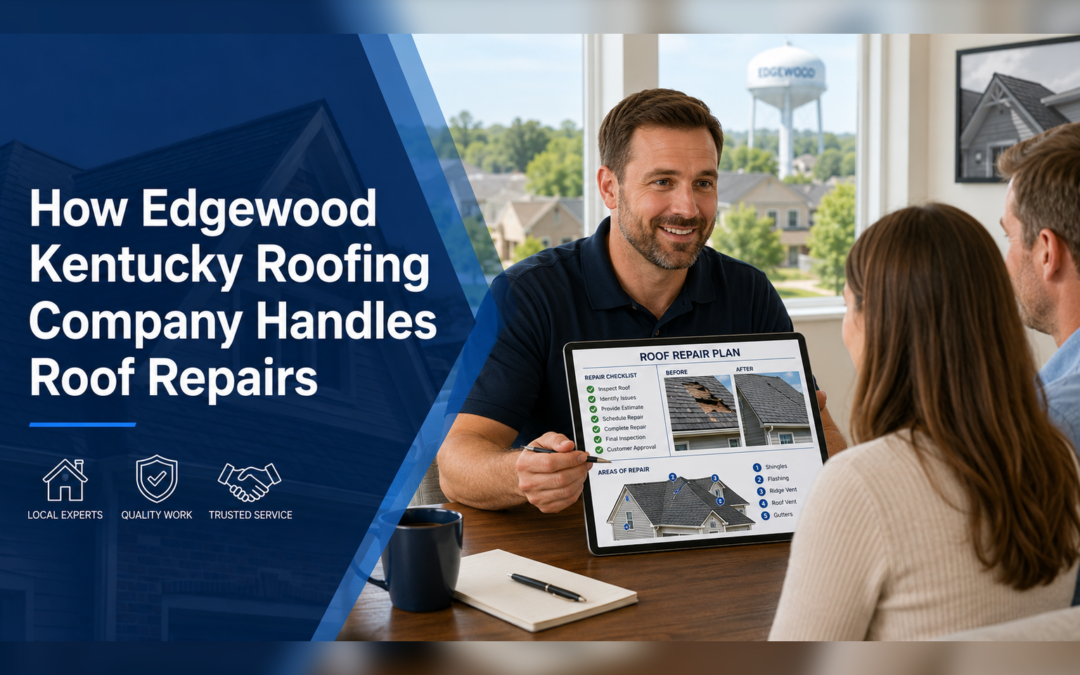 How Edgewood Kentucky Roofing Company Handles Roof Repairs
