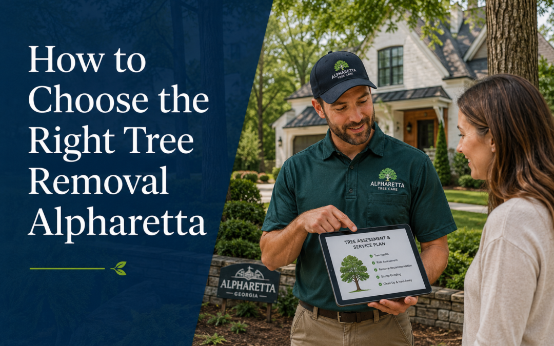 How to Choose the Right Tree Removal Alpharetta