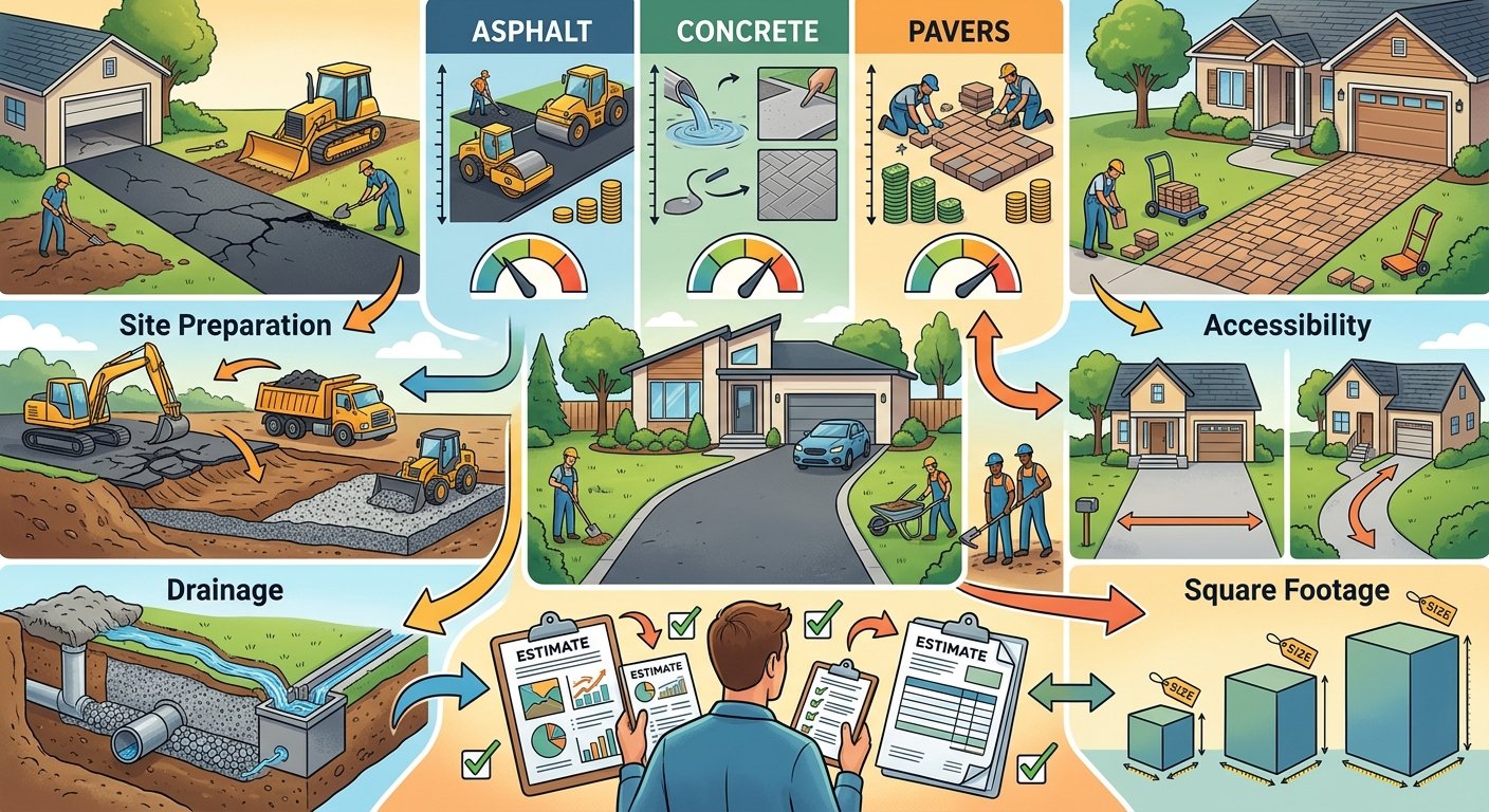 How Much Does It Cost to Pave a Driveway?