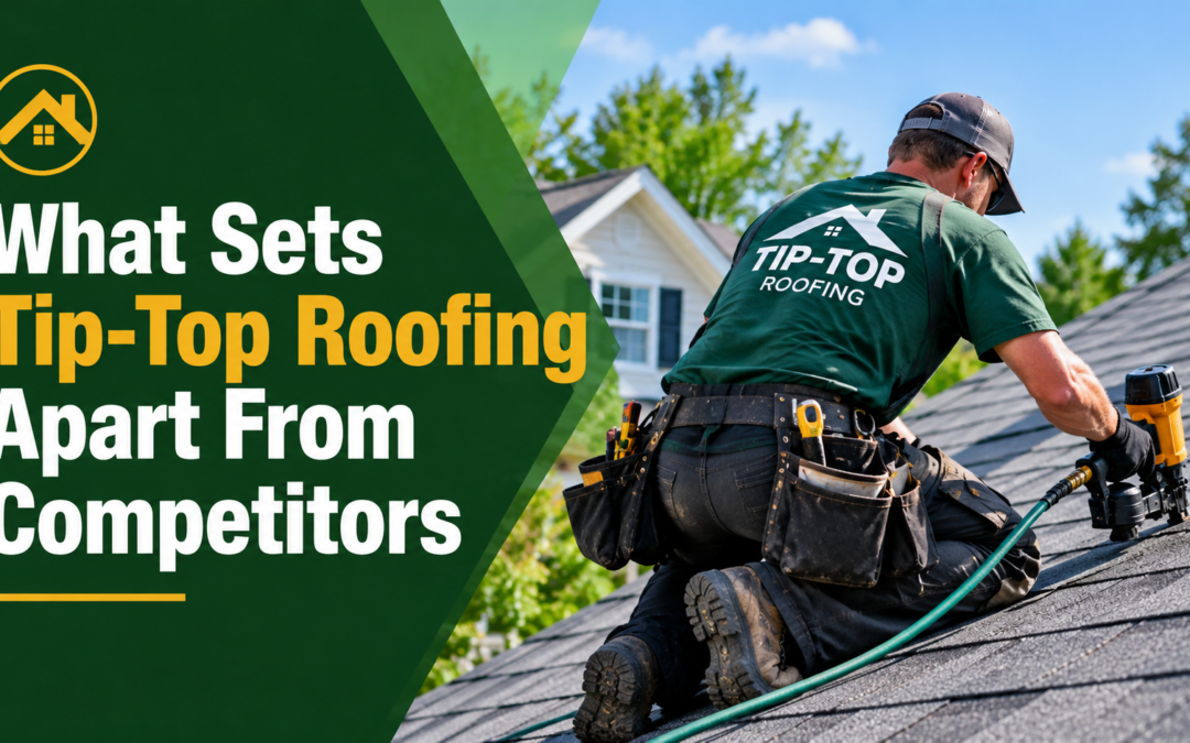 What Sets Tip-Top Roofing Apart From Competitors
