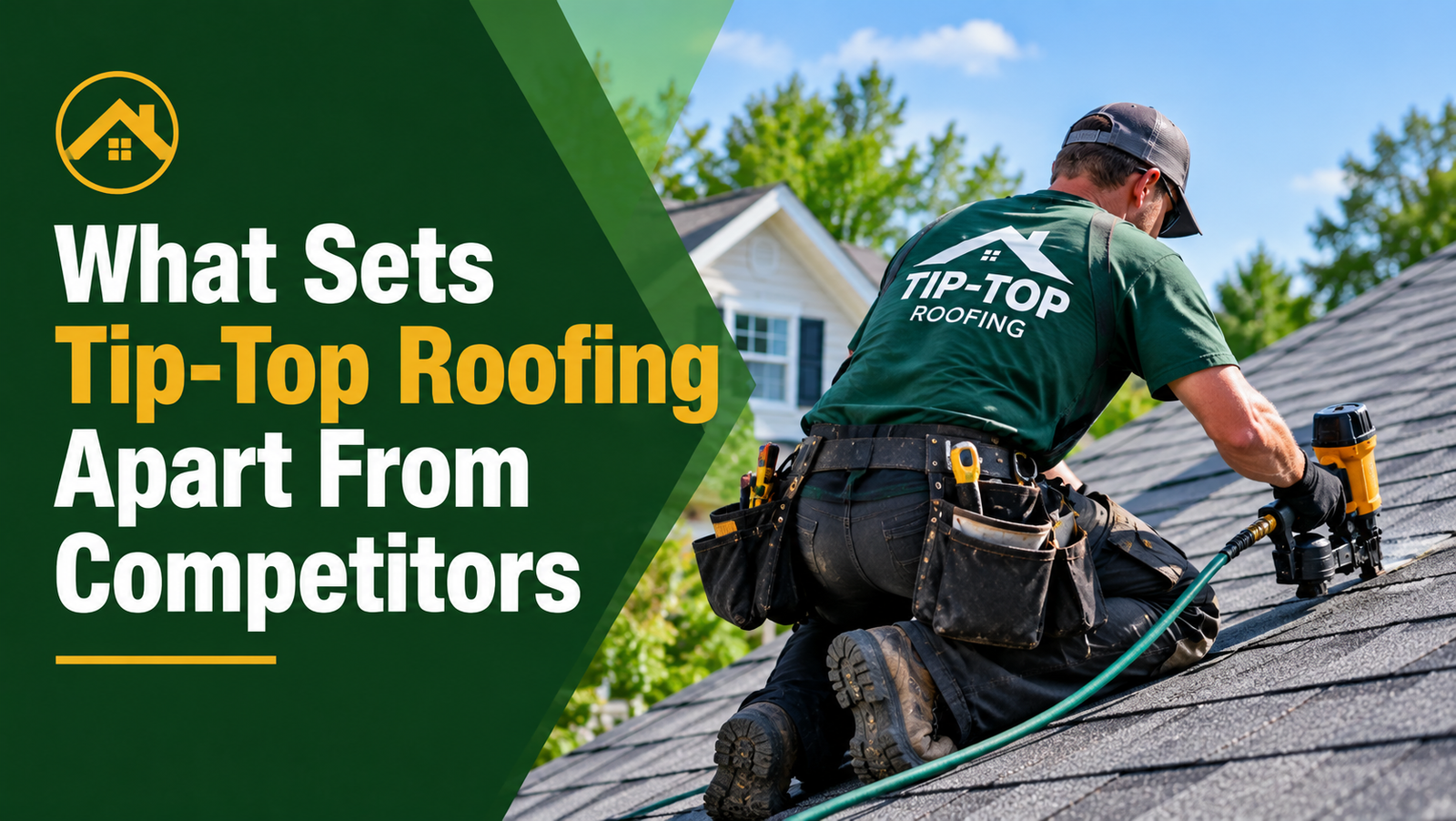 What Sets Tip-Top Roofing Apart From Competitors